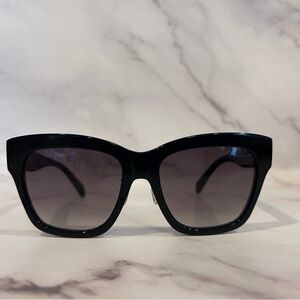 Celine TRIOMPHE acetate Black Sunglasses